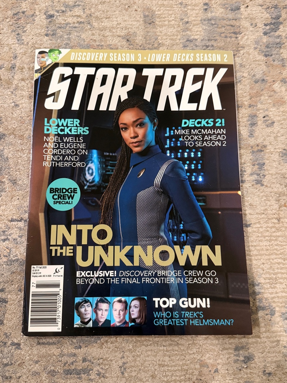Star Trek Magazine: Into the Unknown - Blue Cover final price